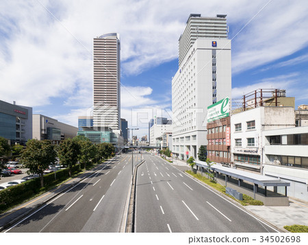 Gifu Ekimae行人天橋從岐阜城市大廈43岐阜天空翼37 34502698