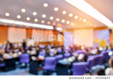 Blur of business Conference and Presentation Blur of business Conference and Presentation 34504647