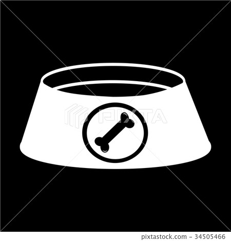 Dog Bowl icon illustration design 34505466