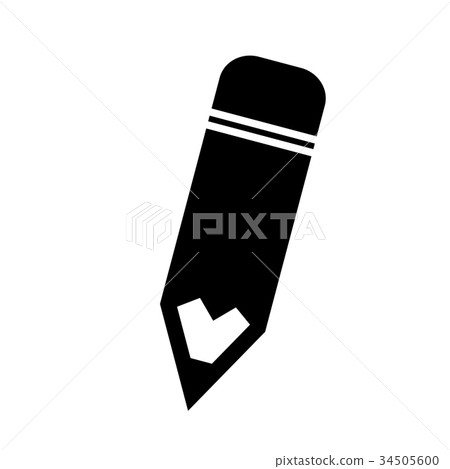 Pencil icon illustration design 34505600