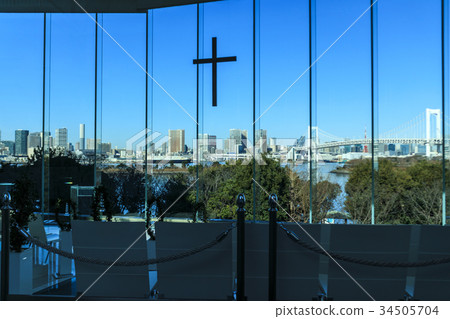 Odaiba教堂有海景 Odaiba教堂有海景 34505704