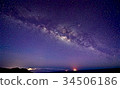 銀河夏威夷冒納凱阿火山銀河夜景完美的星空天星流星 34506186