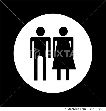 Male Female icon illustration design Male Female icon illustration design 34506340