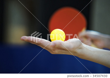 乒乓球發球 乒乓球發球 34507430