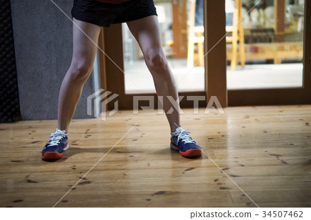Table tennis player feet Table tennis player feet 34507462