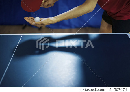 Table tennis serve Table tennis serve 34507474