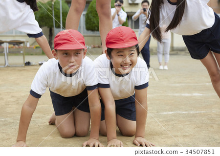 小學生做體操 34507851
