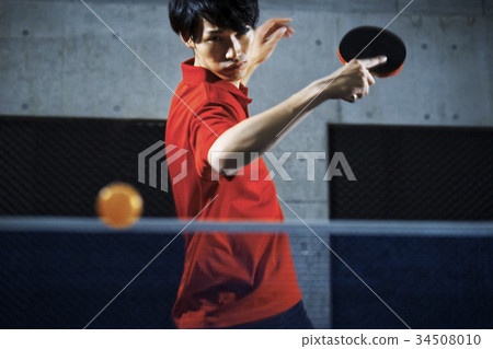 Table tennis player men Table tennis player men 34508010