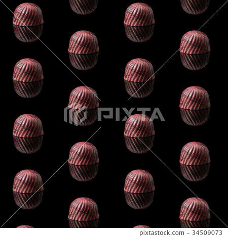 tasty candy on a black texture tasty candy on a black texture 34509073