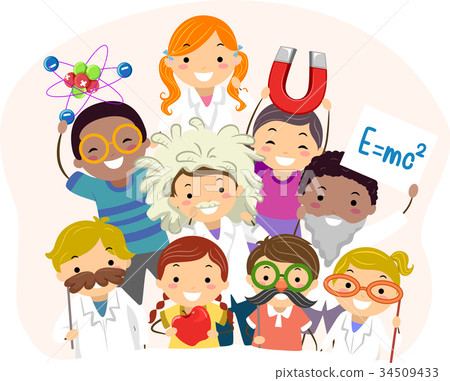 Stickman Kids Physics Photo Booth Costume 34509433