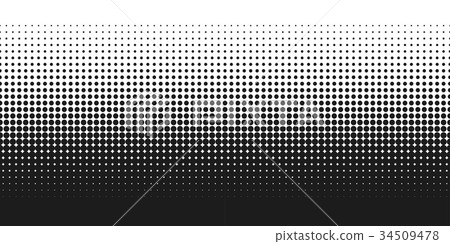 Dotted gradient vector illustration, white and 34509478