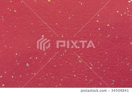 Gold and silver swing paper red 34509841