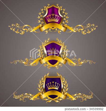 Monogram Logos Set Monogram Logos Set 34509992
