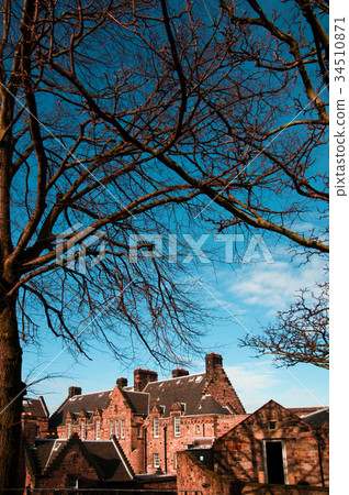 Residental buildings in Edinburgh Scotland 34510871