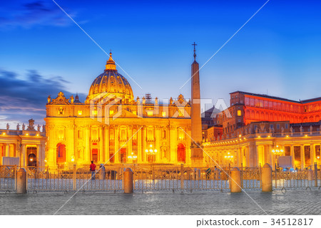 St. Peter's Square and St. Peter's Basilica 34512817