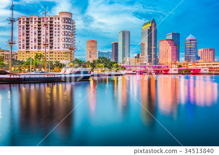 Tampa Florida Skyline 34513840