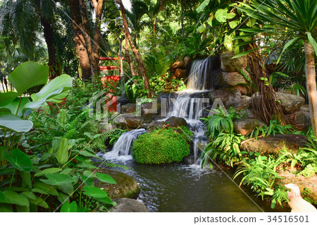 small waterfall 34516501