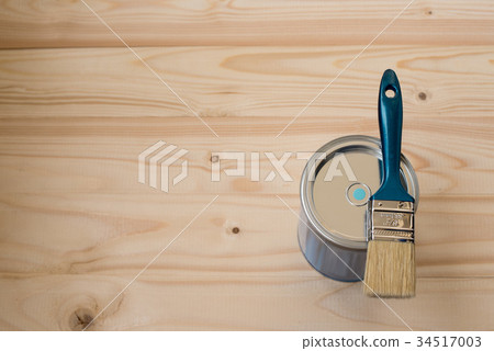 brush and paint  34517003