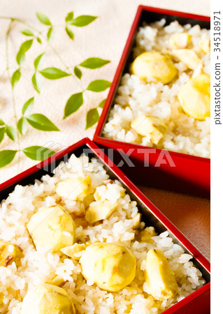 Chestnut rice Chestnut rice 34518971