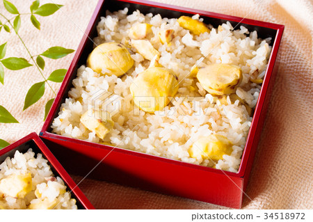 Chestnut rice Chestnut rice 34518972
