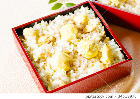 Chestnut rice Chestnut rice 34518973