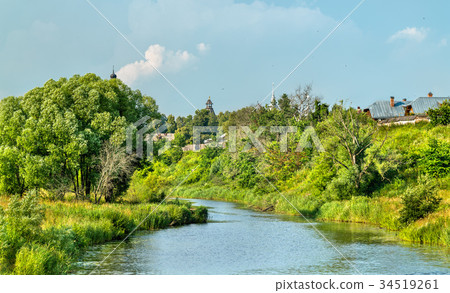 The Kamenka river in Suzdal, Russia 34519261