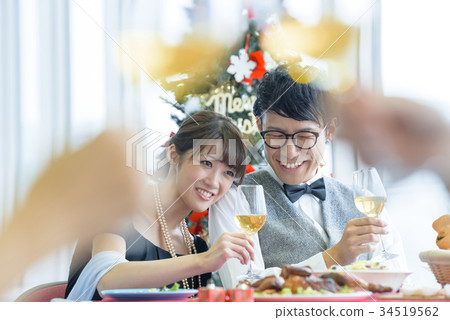 Christmas-couple 34519562
