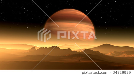 New Exoplanet or Extrasolar gas giant planet 34519959