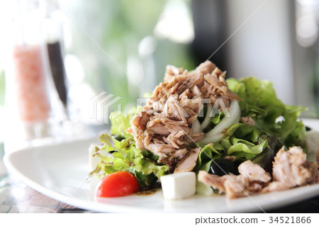 Fresh tuna salad , Italian snack food 34521866