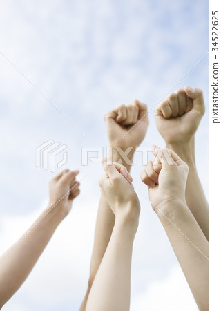 Hand to do the guts pose Hand to do the guts pose 34522625