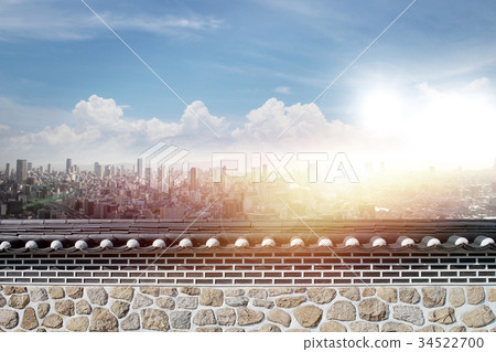 Korean tradition and city appearance 34522700
