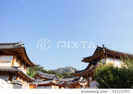 Korean traditional house Korean traditional house 34522703