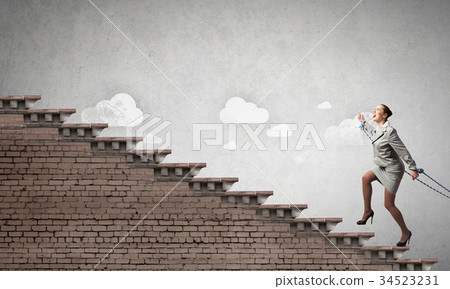 With tied hands 34523231