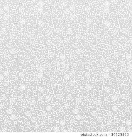 Sorry-chrysanthemum arabesque Japanese style background 34525333