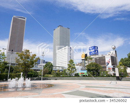 岐阜站廣場市景岐阜站北口Nobunagayume廣場 34526002