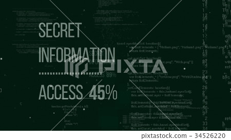 Secret hackers code illustration-插圖素材 [34526220] - PIXTA圖庫