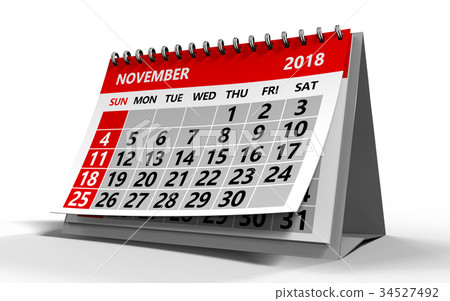 november 2018 calendar 34527492