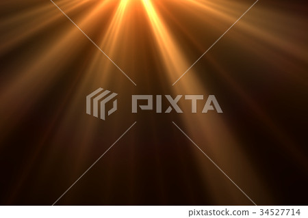 Sun rays light isolated on black background Sun rays light isolated on black background 34527714