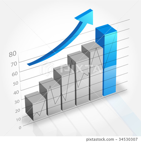 business graph.vector 34530307