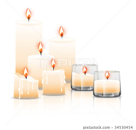 Set of candles 34530454