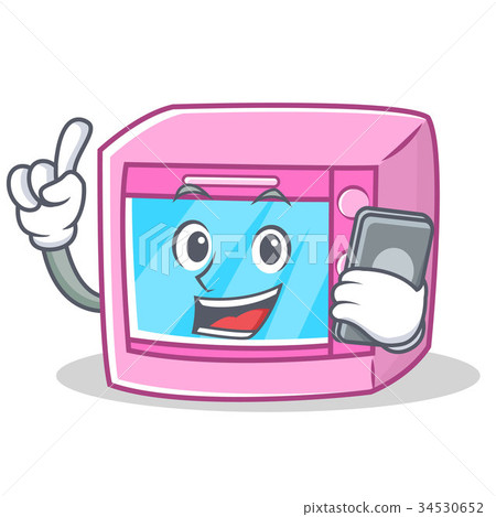 With Phone Oven Microwave Character Cartoon Stock Illustration 34530652 Pixta Chances are, you're a big fan of your microwave. pixta