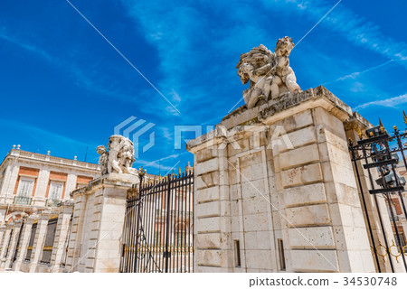 World Heritage Aranjuez Royal Palace Spain Madrid 34530748