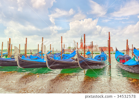 Views of the most beautiful canal of Venice. Views of the most beautiful canal of Venice. 34532578