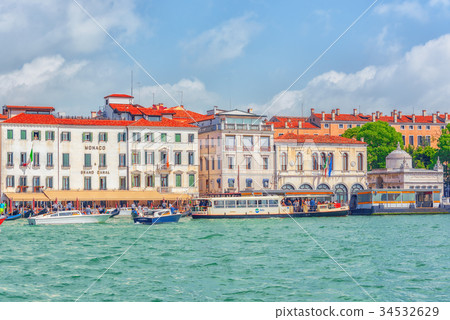 View of one of the most beautiful cities - Venice. View of one of the most beautiful cities - Venice. 34532629