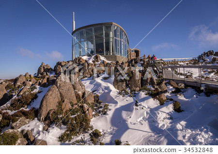 Refuge on top of Mt. Wellington, Tasmania 34532848