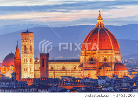 Above view Santa Maria del Fiore . 34533200