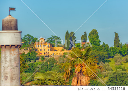 Beautiful landscape view of Florence. Italy. 34533216