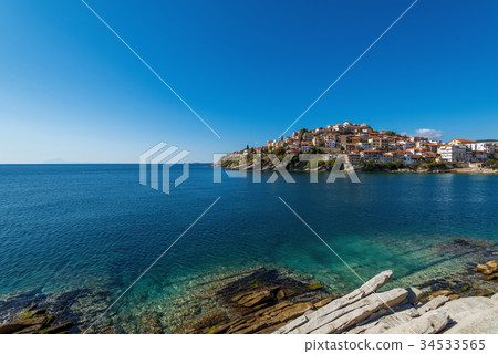 Kavala city in Greece Kavala city in Greece 34533565