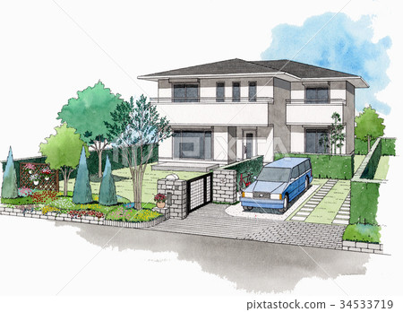 房屋外觀 34533719