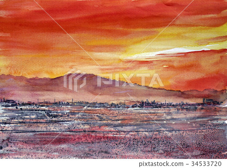 Mahoroba no Sato Sunset Nara Plain Miwayama 34533720